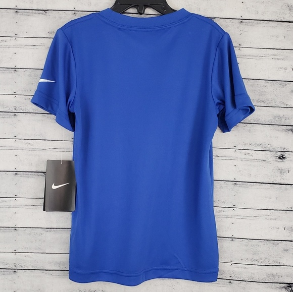 🆕️ Nike | Blue Dri-Fit Basketball Tee & Short Set - Picture 3 of 5